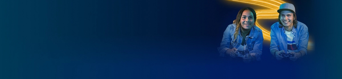 Imagem promocional da Netbarretos com destaque para internet fibra óptica